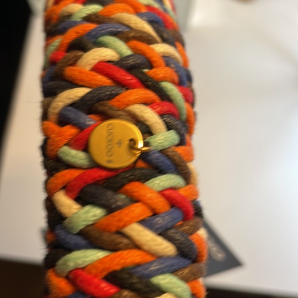 NWT CUCKOO B
Ana headpiece woven rainbow colorful oversized headband - Picture 10 of 12